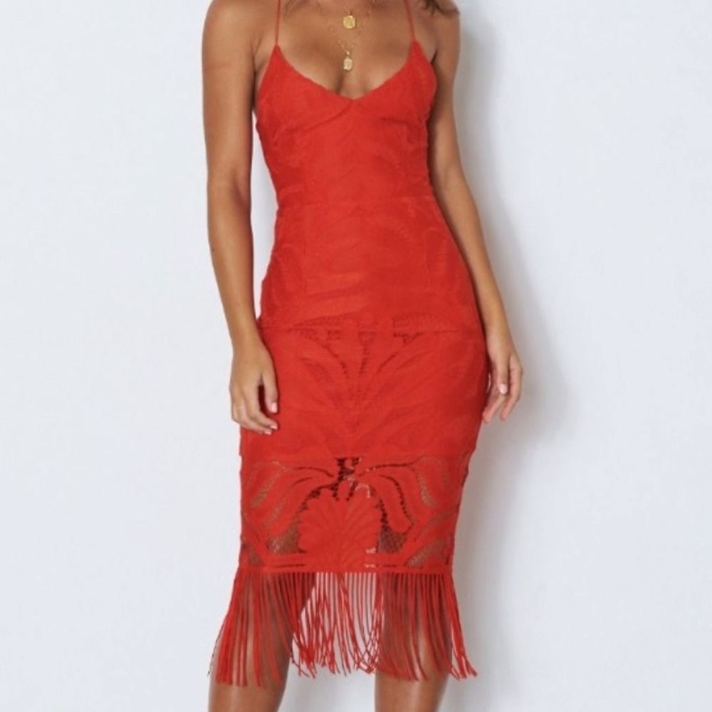 White fox dresss